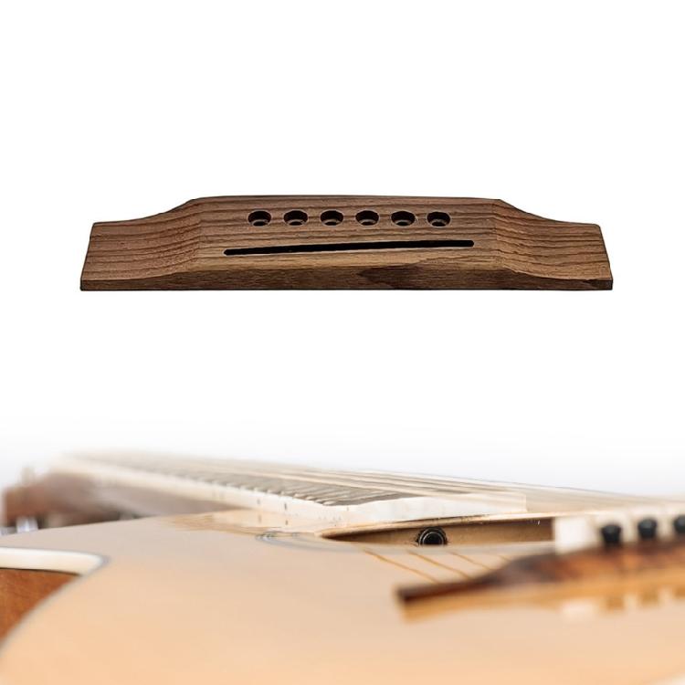 Exquisite Rosewood Acoustic Guitar Bridge Replacement Lower String Pillows 6 String Folk Guitar Bridge Enduring