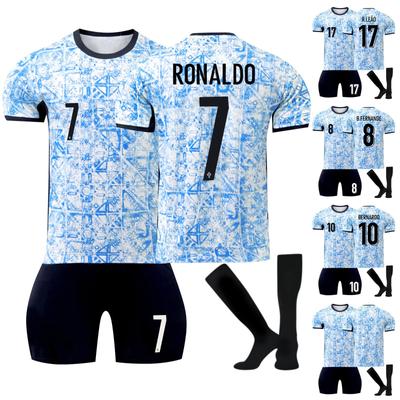 2425 Auswärtstrikots, Sportmannschafts-Uniform-Set, Fußball-Trainingsanzug-Set