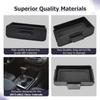 Center Console Organizer Drawer Storage Hidden Box for 2015- Chevy Colorado LT/Z71/ZR2 & 2015- GMC Canyon SLE/SLT/Denali