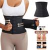 Cinturón Abdominal Fuerte de Talla Grande Amazon Corrección de Cintura Súper Ajustado Doble Refuerzo Cinturón de Presión Abdominal