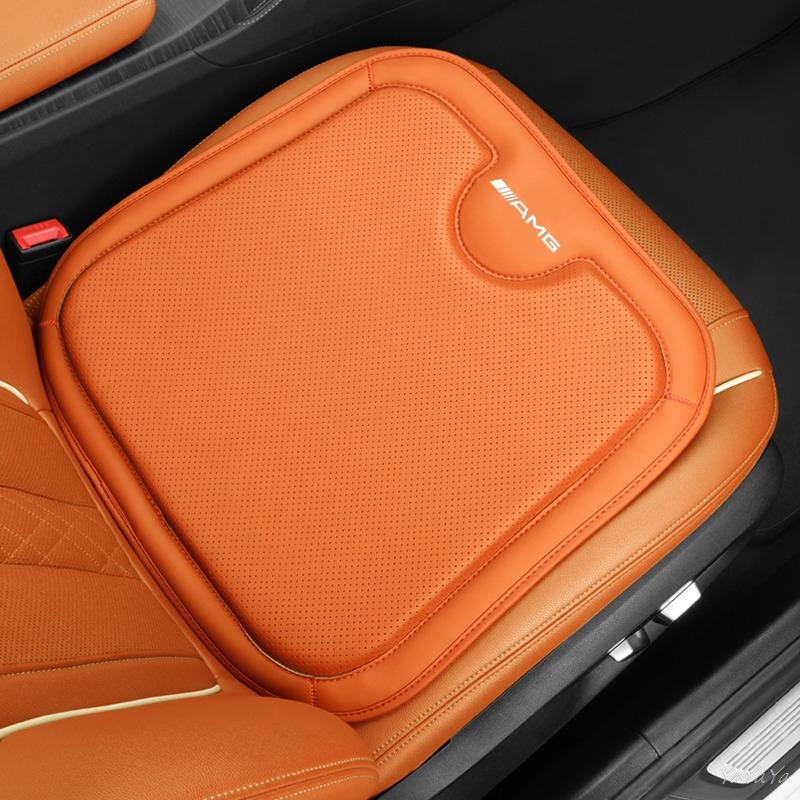 REE4 Car Seat Cushion Breathable Comfortable Cushion Cover Accessories For Benz AMG W204 W205 W203 W211 W212 W213 W201 W210 Stickers
