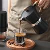 Leeseph Moka-Kanne, italienische Kaffeekanne, 150 ml, Espressokocher für den Herd, manuelle kubanische Kaffeemaschine für den Herd zum Campen