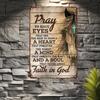 Vintage Metal Sign Board Poster Painting 20x30cm Home Wall Decor