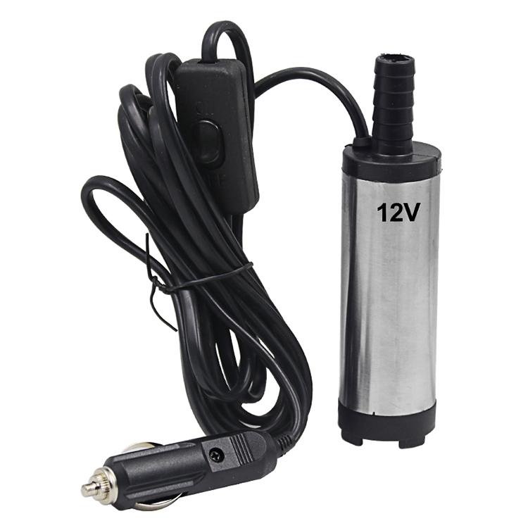 12V DC Fuel Water Oil Car Camping Fishing Submersible Transfer Pump