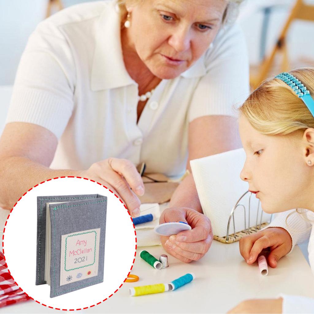 Bärbara Broderiböcker Kreativ Sömnadsbok Broderistygnbok Sömnadstillbehörssatser Förbättra Sömnadsfärdigheter