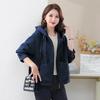 Coat for Women Casual Thickened Cardigan Double Layer Padded Windbreaker Hooded Women Jacket