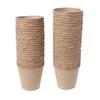 Biodegradable Pulp Seedling Pots Molded Paper Nursery Plant Containers Eco Friendly Compostable Flower Pots for Garden and Home Use