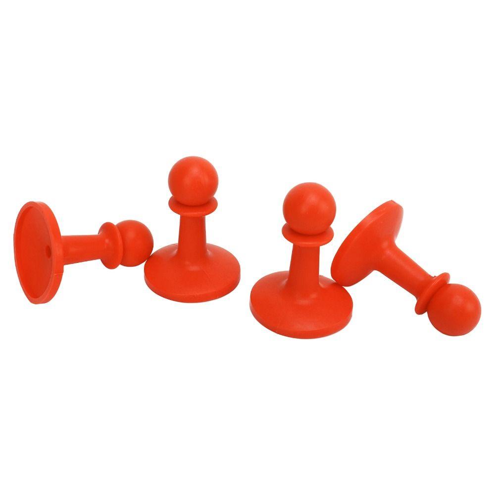 4 Pcs Anti-Static Lightning Protection Cap Stable Firm Pole Tip Protector Camping