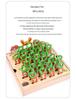 Little Rabbit Radish Pull Puzzle: Early Education, Memory Training, Interlocking Building Blocks Toy