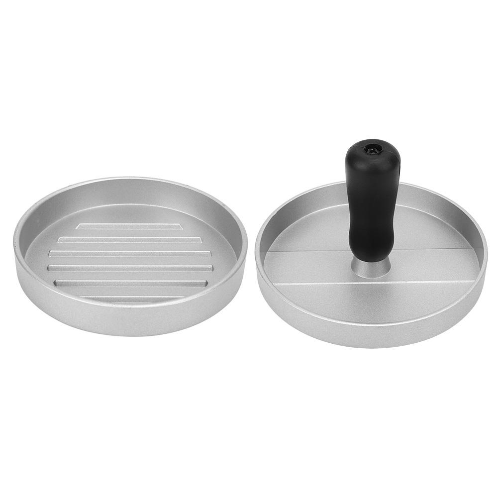 Hamburgerlager Kjøttpresseform Manuell Trykk Kjøttpai Burgermaskin DIY Kjøkkentilbehør