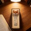 Whimsical Forest Friends Bookmark Felt Page Marker Lightweight Portable Book Marker Graduation Gift for Book Lovers Teachers Students Reading