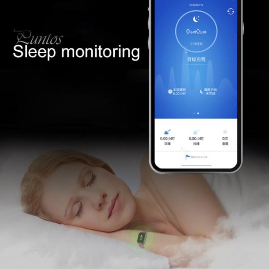 1.3inch Screen Heart Rate Monitor Pedometer Sport Smart Bracelet for Android iOS
