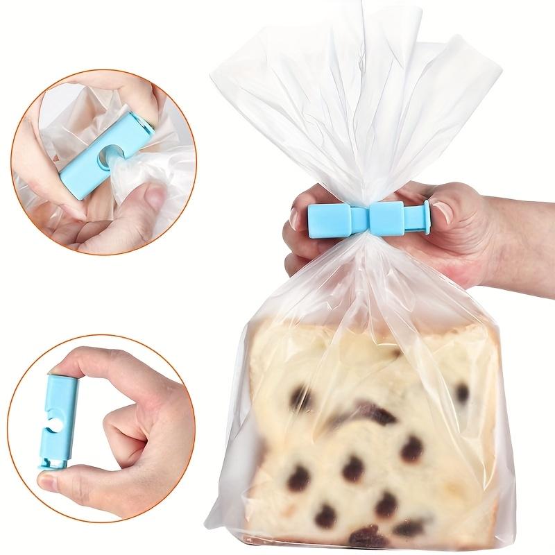 10PC Heavy Duty Bag Clips, Secure Leakproof Seal for Bread & Snack Bags, Multifunctional Kitchen & Travel Organizer