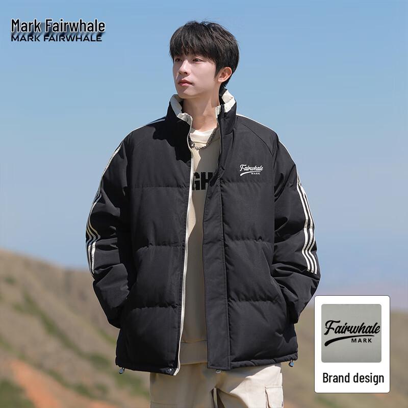 Mark Fairwhale Men's Stand Collar Padded Jacket