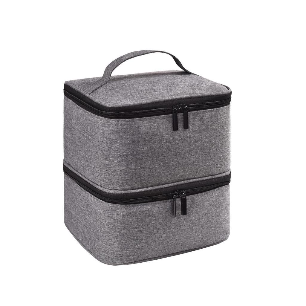 Tragbare doppellagige Aufbewahrungstasche für Nagellack & ätherische Öle – Wasserdichte, hochwertige Kosmetiktasche