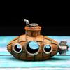 Resin Submarine Ornaments Hollow Fish Shrimp Shelter Cave Aquarium Fish Tank Landscaping Decoration
