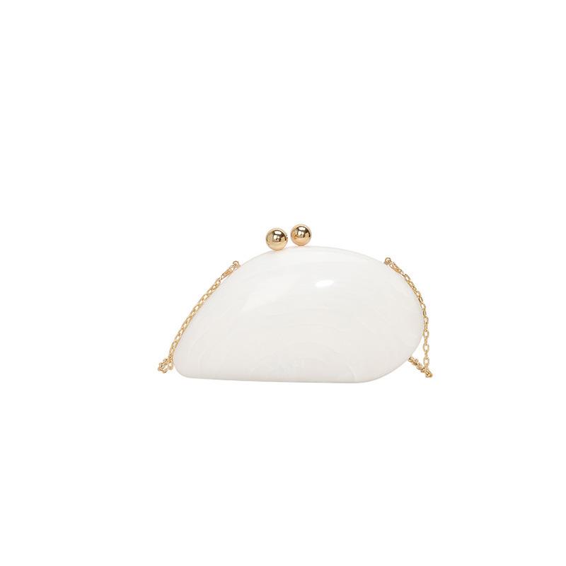 Acrylic Mango Evening Bag 2025 New Candy Color Box Bag Women's Versatile Chain Crossbody Bag Trendy