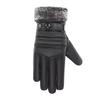 Winter Men's Warm Leather Gloves Cycling Skiing Cold Windproof Gloves Outdoor Motorcycle Gloves