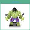 Hulk Super Herói Brinquedo Grande Ação Mini Figuras Blocos de Construção Plástico ABS Durável Presente Educacional Para Crianças Cor Verde Tamanho 7cm