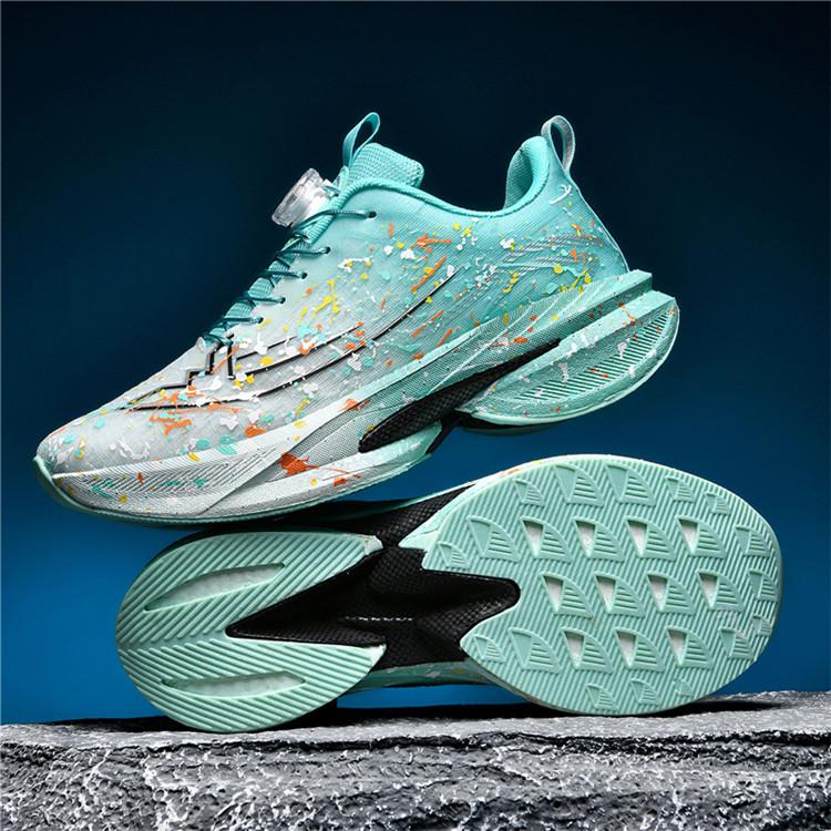 Marathon Carbon Plate Air Cushion Men Sports Running Shoes Breathable Lightweight  Comfortable Athletic Nonskid Sneakers