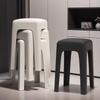Sturdy, Modern Minimalist Stackable High Stool for Home & Dining