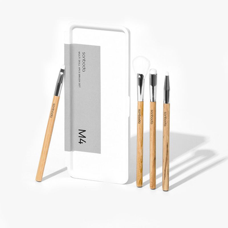 

M4 Multi-Skill 4-Piece Vegan Brush Set