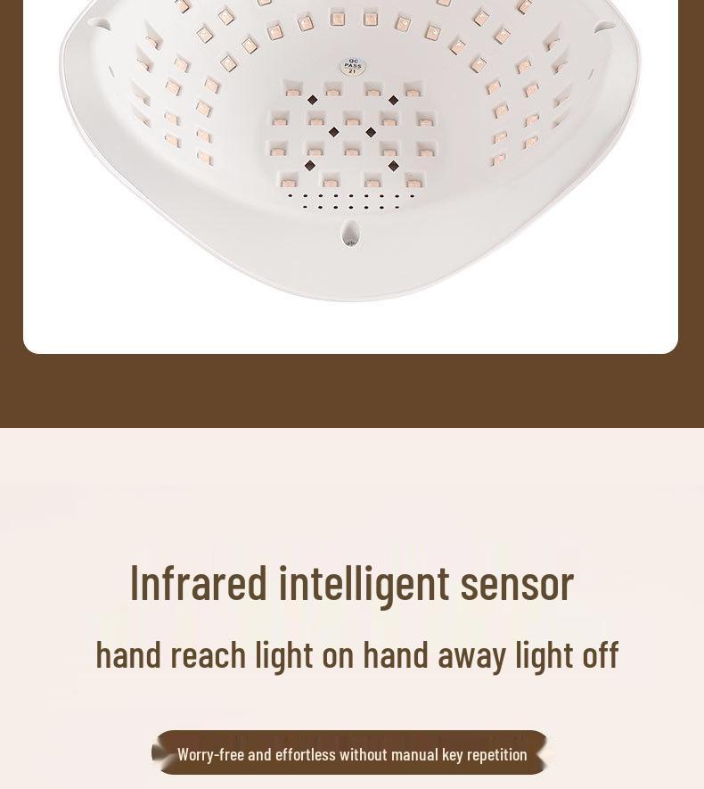 320W UV Nail Gel Dryer Lamp - Quick-Dry, High Power Nail Curing Light