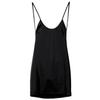 New Women'S Fashion V-Neck Sleeveless Latex Pu Leather Club Clothing Spring Summer Black Backless Party Dress Fancy Lingerie Cosplay Dress