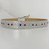 Punk Belt With Rhinestone Inlay For Women's Belt