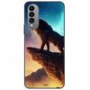 Pentru Wiko T50 Carcasă T 50 4G Huse TPU Silicon Negru Carcasă Lună Înstelată pentru Wiko T50 Carcasă WikoT50 Rezistentă la Șocuri Moale Desene Animate 6.6''