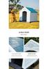 Xinding Rainproof & Windproof Outdoor Plastic Dog Kennel - Winter Dog House for Medium to Large Dogs