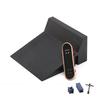 Mini Skatepark Ramp Multi-terrain Cool Finger Skateboard Park Set Obstacle Portable Practice Set Professional Fun Game Kid Toys for Boys Teens