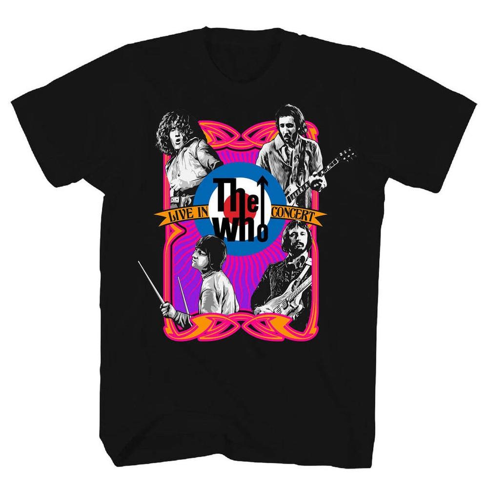 The WHO Live In Concert T-shirt Unisex T-Shirt XXXL