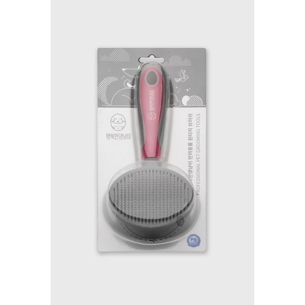 Happy Dog Pet One-Touch Brush, Pink, 1 Piece, Korean Pet Shampoo
