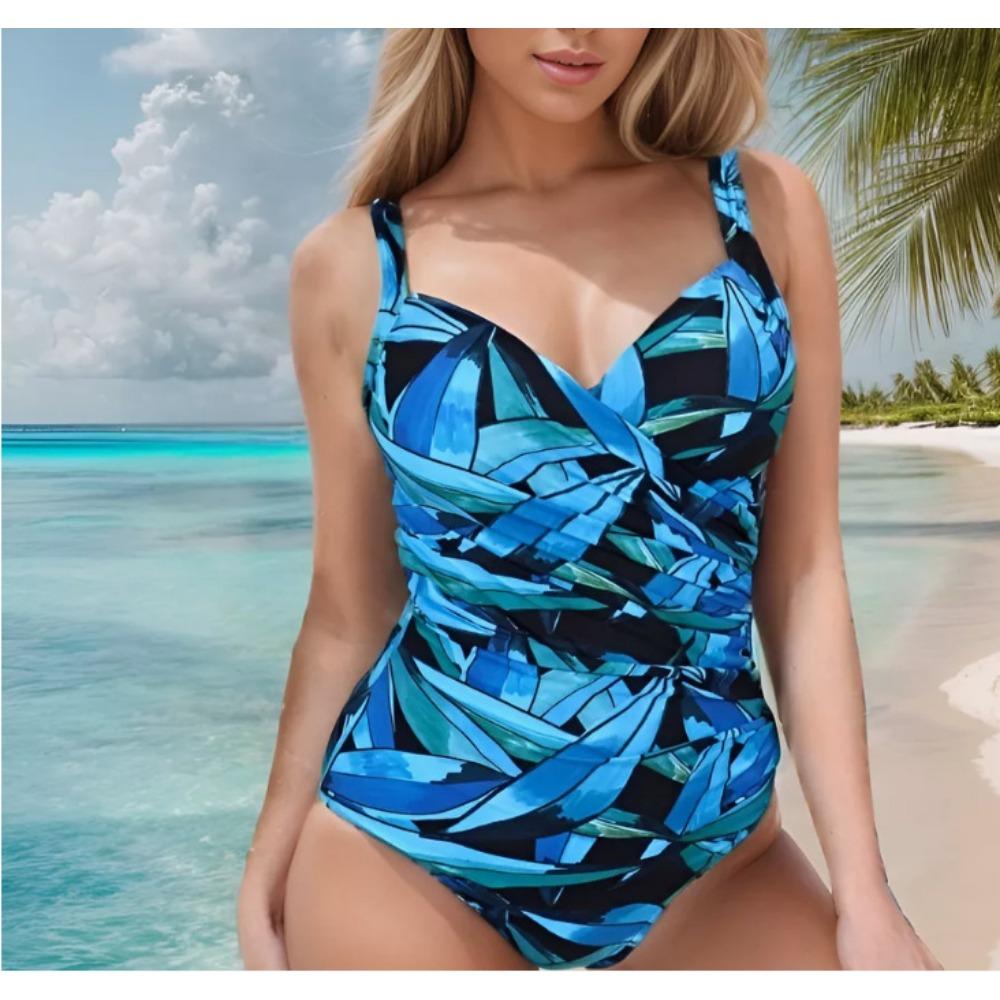 Sexy Bikini One-piece Swimsuit Slim Plus Size Swimwear
