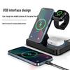 Wow Foldable 4-in-1 Wireless Charger for Apple & Samsung Phones, Watches, Headphones