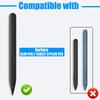 2pcs Stylus Nib Tip Replacement 2.5cm Capacitive Stylus Tip Accessories High Sensitivity for Microsoft Surface Slim Pen 2