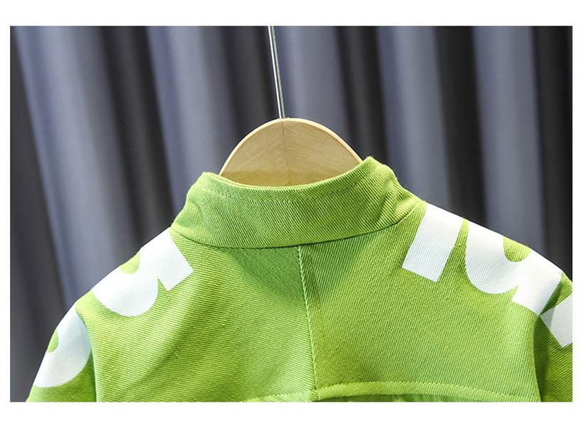 2023 Boys' Trendy Spring & Autumn Korean-Style Two-Piece Suit