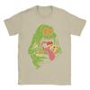 Ghostbusters Slimer Neon TShirt Beach Hippie T Shirts Unisexs Cotton O Neck 4XL 5XL 6XL Top Tees Short Sleeve Streetwear Tshirt
