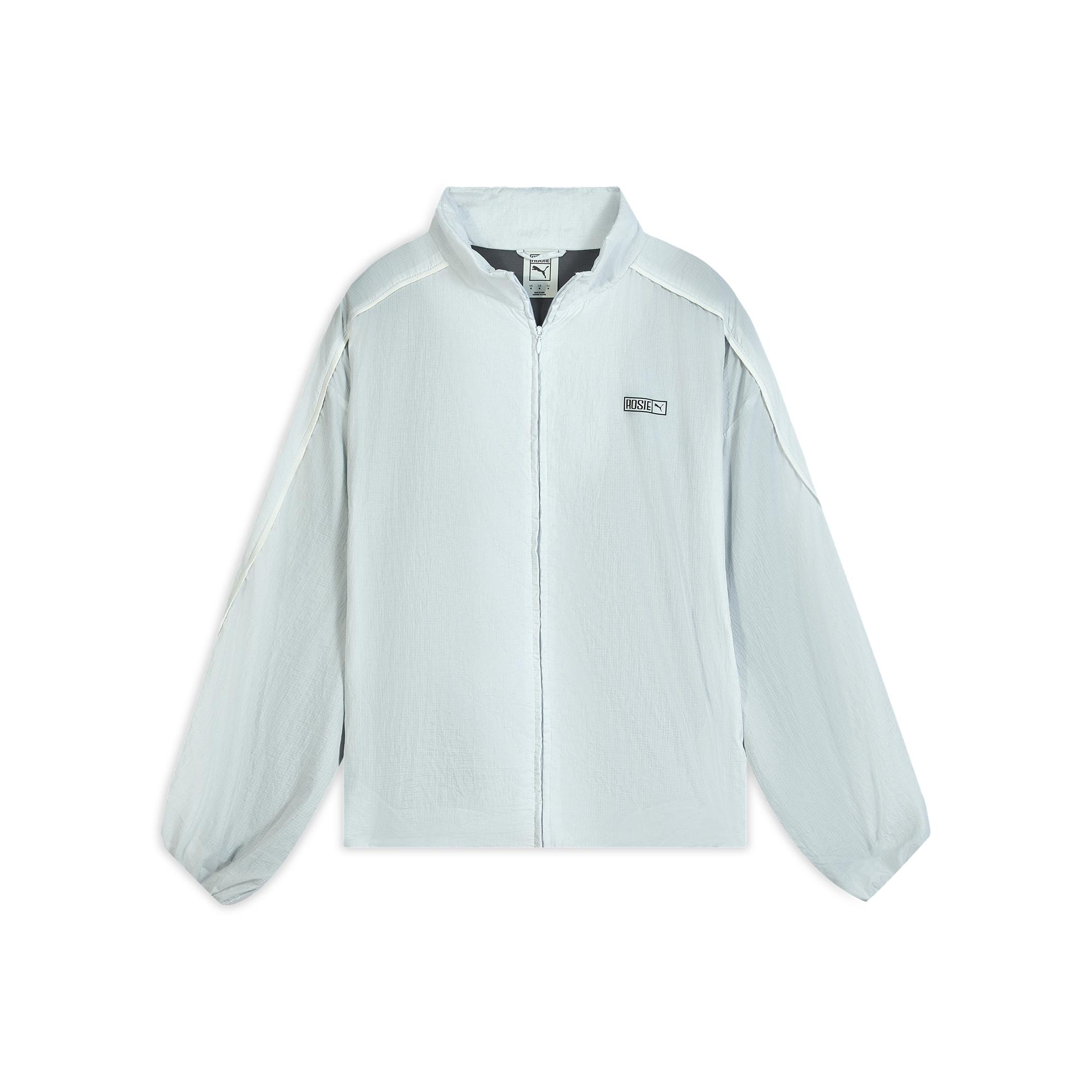 

Puma X Розовое сотрудничество Удобная куртка с воротником-стойкой, спущенным плечом и длинным рукавом, куртка унисекс 633793_32 M