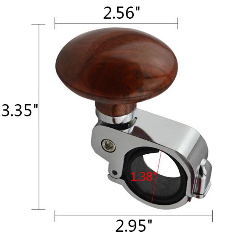 Steering Wheel Spinner Heavy Duty Car/Truck Handle Suicide Power Knob Aluminum