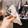 For Redmi Note 13 Pro 12 Pro 12S 11 Pro 11S 10S OPPO A38 A77s A96 Realme C33 C65 OnePlus Cartoon Cute Animal Design Soft Plated TPU Phone Case