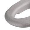 Raised Toilet Seat Cushion Soft Enhanced Comfort for Elderly Reusable Washable Padded