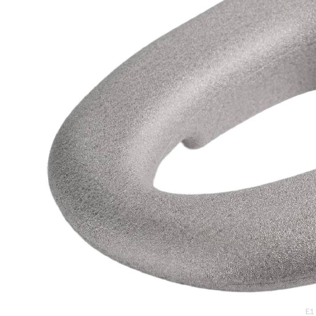Raised Toilet Seat Cushion Soft Enhanced Comfort for Elderly Reusable Washable Padded