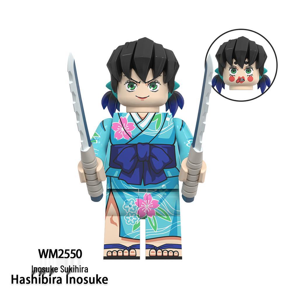 Demon Slayer Building Block Minifigures: WM61167, WM6137, WM6168, WM6162