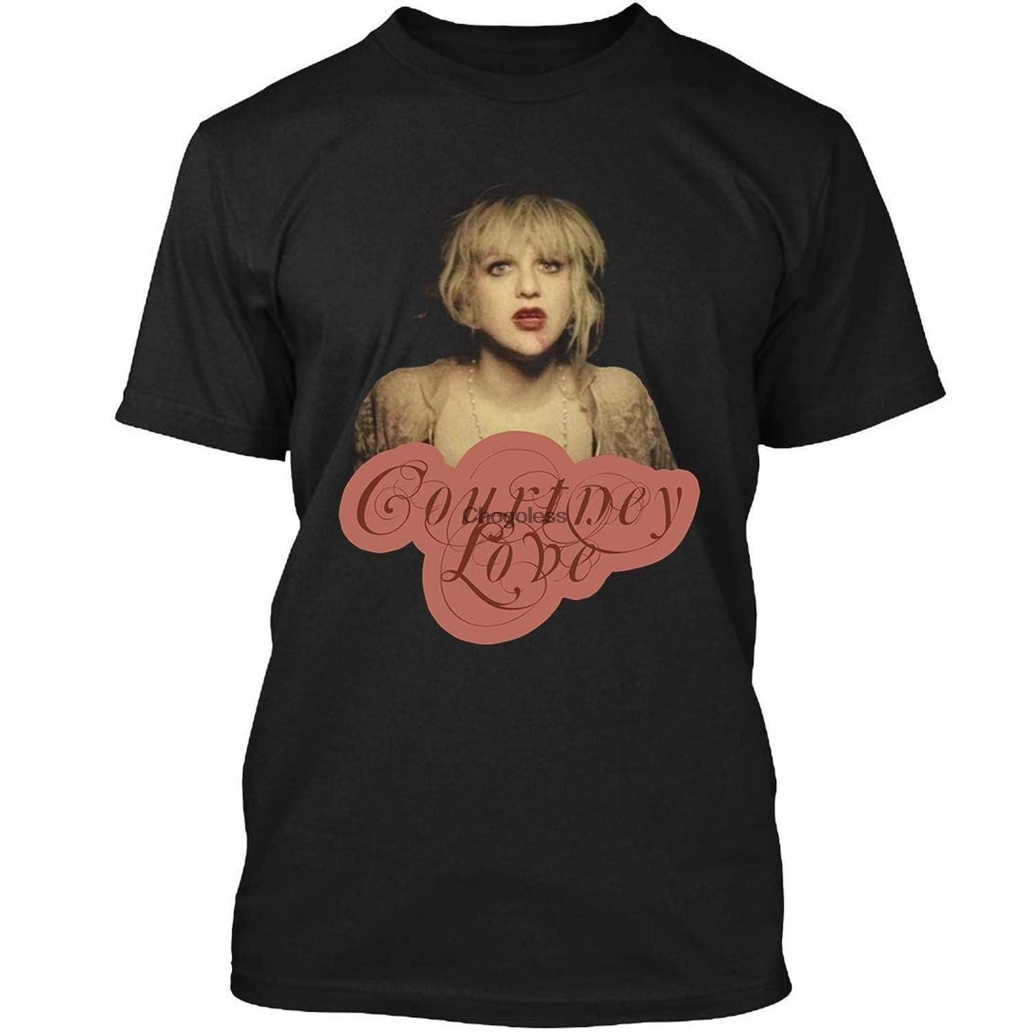 Courtney Love Vintage Portrait T-Shirt XL