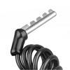 Bike Number Password Safety Accessories 4 Digit Combination Bicycle Safety Lock Backpack Lock