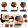 ABS Reusable Fortune Wheel Interactive Table Prize Turntable Color Roulette Wheel  Tradeshow Pub