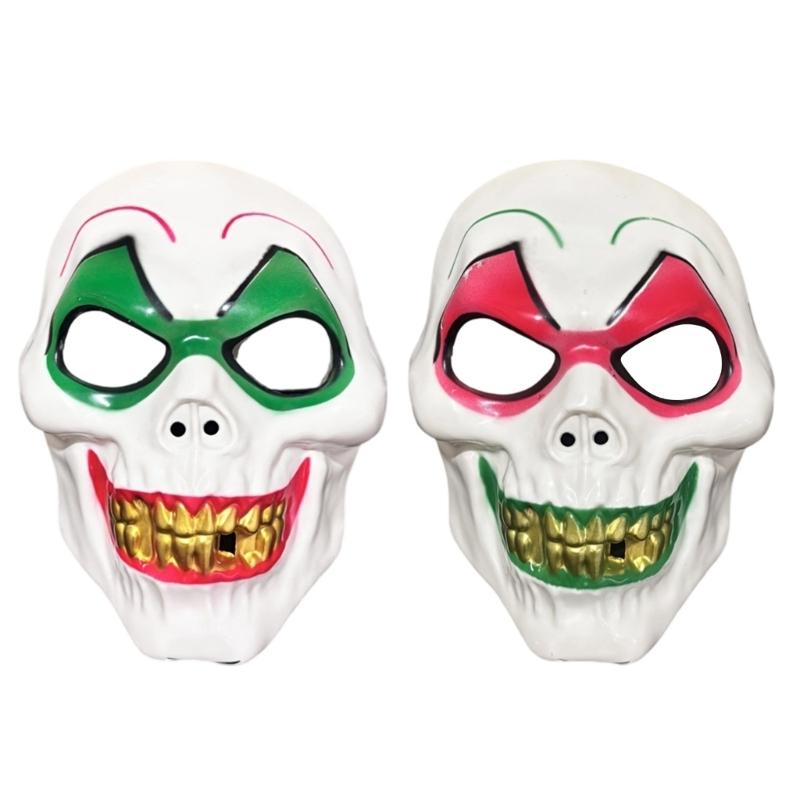 Adjustable Elastic Band Plastic Gold Teeth Mask For Halloween Costume Parties Themed Celebrations And Role Play