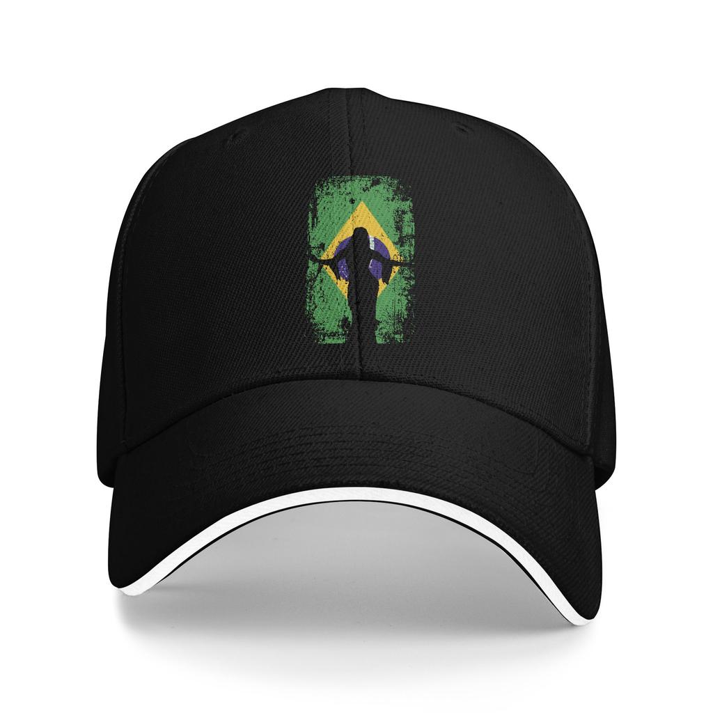 Brazil Flag Belly Dancing Baladi Dance Lover Baseball Cap Unisex Trucker Hat Summer Sports High Quality Snapback Cap